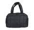 Quilted Puffer Tote, BLACK, full
