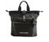Convertible Backpack Buckle Bag, BLACK, full