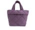 Quilted Mini Tote Bag, PINK, full