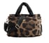 Puffy Tote Bag, LEOPARD, full