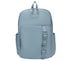Single Loop Backpack, LIGHT GRAY / TURQUOISE, full