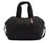 Quilted Gym Bag, BLACK, full