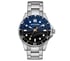 Haymar Watch, ARGENT / BLEU MARINE, full