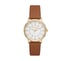 Starline Brown Watch, BROWN, full