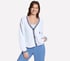 Court Classic Cardigan Sweater, WHITE, full