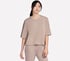 SKECHLUXE Elevate Tee, TAUPE / BROWN, full