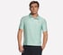 GO DRI All Day Printed Polo, LIME / BLUE, full