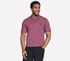 Off Duty Polo, CZEKOLADOWY / BURGUND, full