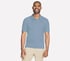 Skechers Off Duty Polo, BLUE  /  PURPLE, full