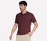 Skechers Off Duty Polo, GRIS ANTHRACITE / ROUGE, full