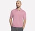 Skechers Off Duty Polo, GRIS / ROSE, full