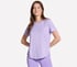 GO DRI Swift Tee, VIOLET / CORAIL, full