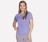 GO DRI SWIFT Tee, PURPLE / LIGHT BLUE, full
