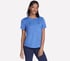 GO DRI SWIFT Tee, ARGENT / BLEU / ROUGE, full