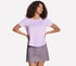 GO DRI Swift Tee, WHITE / SILVER / PURPLE, full