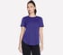 GO DRI Swift Tunic Tee, NAVY / PURPLE, full