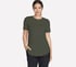 GO DRI Swift Tunic Tee, OLIVE / BLACK, full