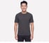 GO DRI All Day Tee, NEGRO / ROSA CLARO, full
