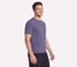 GO DRI All Day Tee, VIOLET / TURQUOISE, full