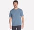 GO DRI Pima Crew, BLUE  /  PURPLE, full