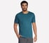Performance Charge Tee, CHAR / TÜRKIS, full