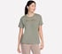 Dazzle Short Sleeve Tee, TAUPE / OLIVE, full
