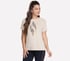 Diamond Cheetah Short Sleeve Tee, NATURAL / TAN, full