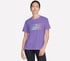 Motion Short Sleeve Tee, PURPLE / CORAL, full