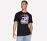Skechers Basketball: Norman Tee, BLACK, full