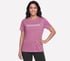 GO DRI Brisk Graphic Tee, NEON PINK / CORAL, full