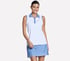 Fairway Polo Tank, GRAY / LIGHT BLUE, full