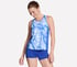 Tempo Singlet, LIGHT BLUE / LAVENDER, full