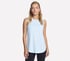 GO DRI Swift Tunic Tank, SIL / WHITE / BLUE, full