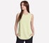 GO DRI Swift Tunic Tank, WHITE / SILVER, full