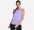 Stride Performance Tank, PURPLE / CORAL, full