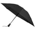 Reverse Close Compact Umbrella, SCHWARZ, full