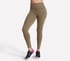 Skechers GO WALK High Waisted Legging, GRAY / OLIVE, full