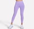 Skechers GO WALK High Waisted 7/8 Legging, PURPLE / CORAL, full