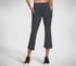 Skechers GO WALK Lite Pant, BLACK / CHARCOAL, full