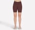 GO SCULPT 6 Inch Bike Short, BURGUNDY / BROWN, full