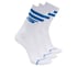 3 Pack Men's Performance Pickleball Crew Socks, WHITE / BLUE, full