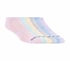 6 Pack Low Cut Sport Stripe Socks, LIGHT PINK, full