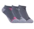3 Pack No Show Microfiber Socks, GRAY, full
