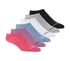 Cotton No-Show Socks - 6 Pack, MAGENTA, full