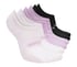 Super Soft No Show Liner Socks - 6 Pack, PURPLE / BLACK, full
