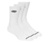 Solids Crew Socks - 3 Pack, WHITE, full