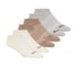 6 Pack Core Low Cut Medium Socks, NATURAL / MULTI, full
