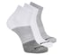 Quarter Colorblock Socks - 3 Pack, GRAY, full
