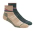 2 Pack Women's Trail Quarter Socks, TAN, full