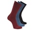 3 Pack Men's Reflective Performance Half Terry Crew Socks, POSEIDON, full